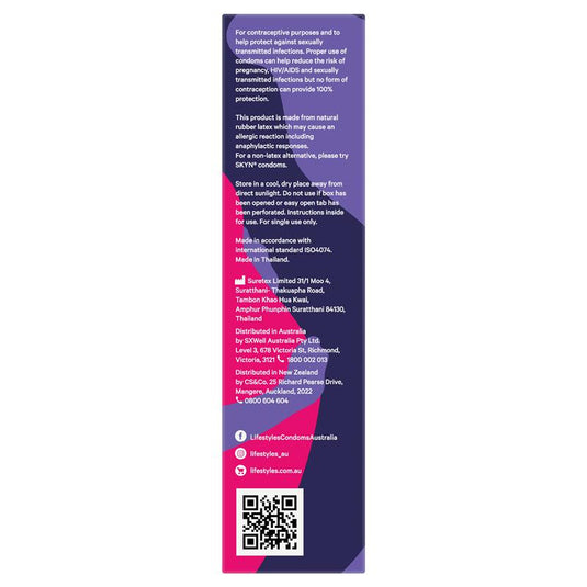 LifeStyles® Sensation Max Condoms 8 Pack