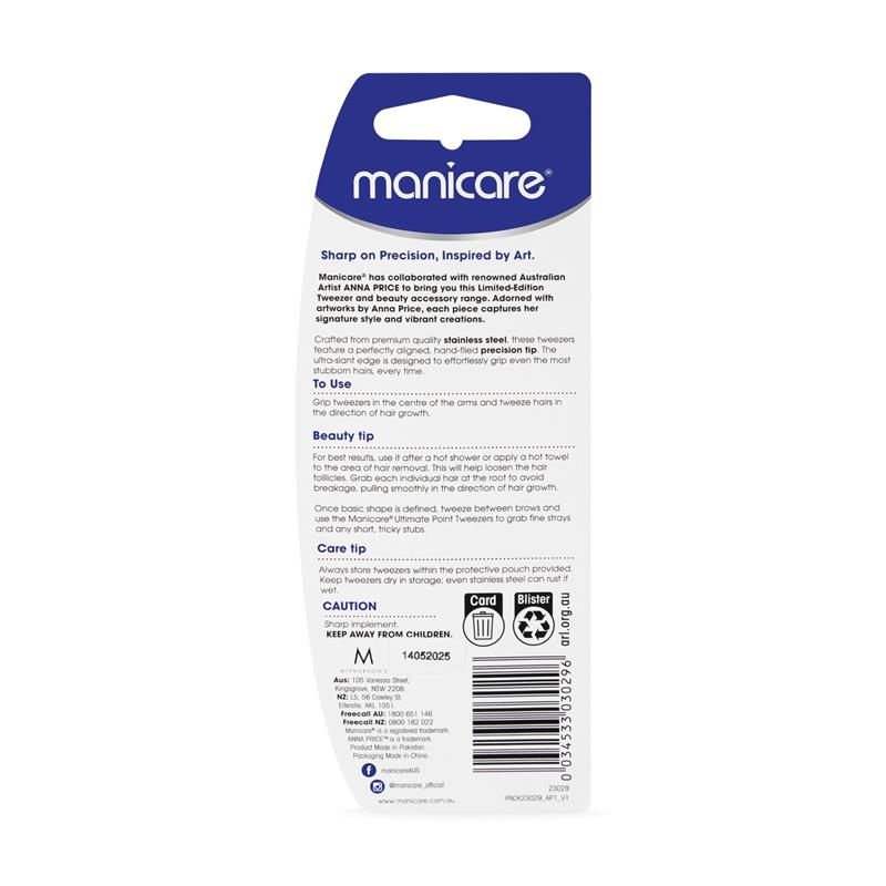 Load image into Gallery viewer, Manicare Bec + Bridge Limited Edition Mini Fashion Tweezers
