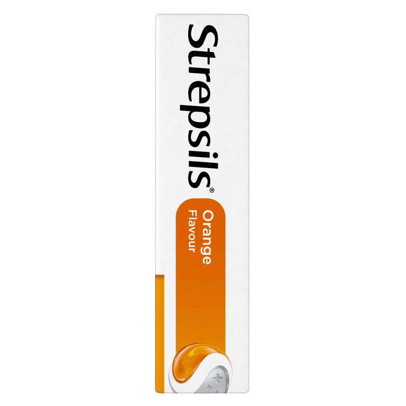 Load image into Gallery viewer, Strepsils Soothing Lozenges Orange 16pk Sore Throat Double Antibacterial
