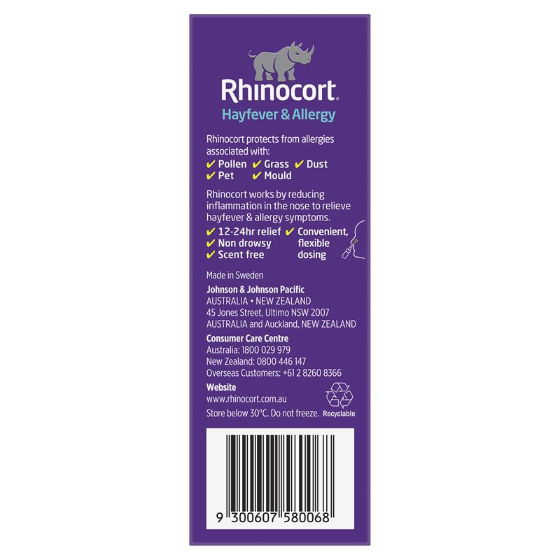 Load image into Gallery viewer, Rhinocort Original Hayfever &amp; Allergy Nasal Spray 120 Sprays
