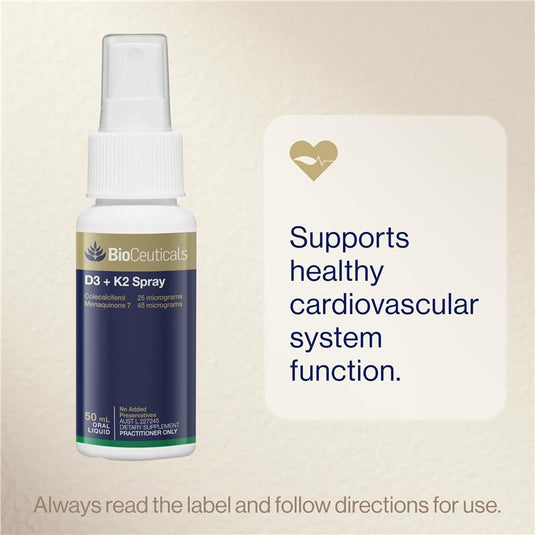 BioCeuticals D3 + K2 Spray 50mL