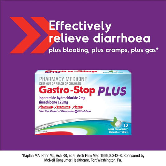 GastroStop Plus Chewable Tablets 12