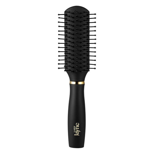 Lady Jayne Styling Brush, Plastic B-T Bristles, Purse