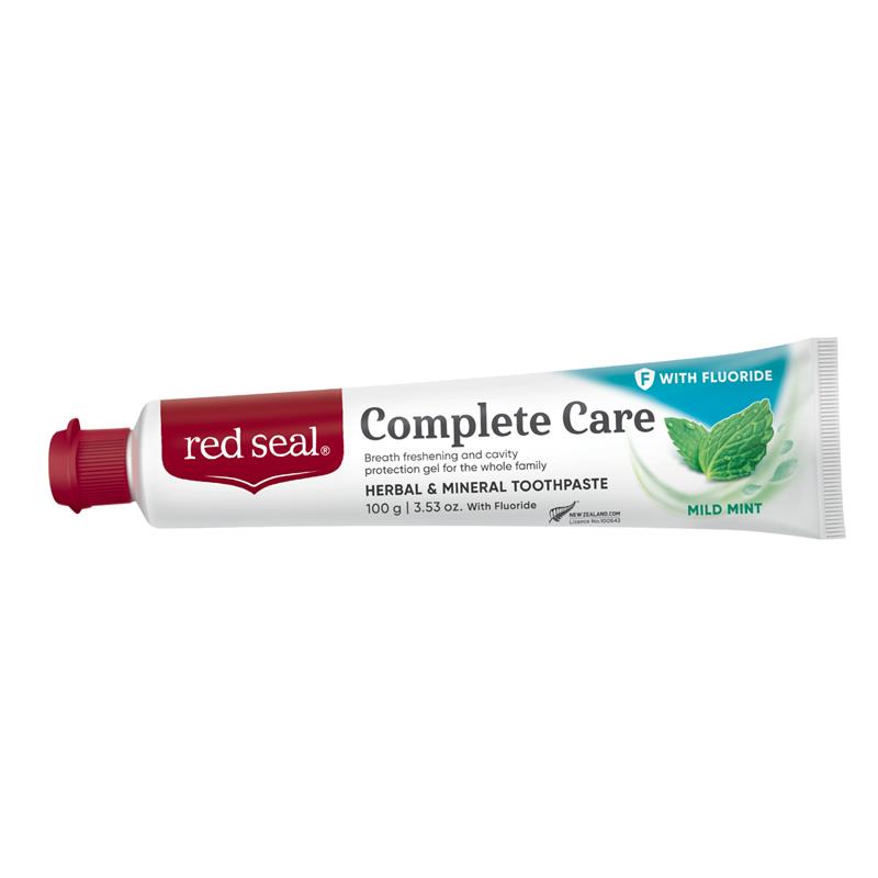 Load image into Gallery viewer, Red Seal Toothpaste Complete Care Fluoride 100g
