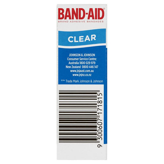 Band-Aid Clear Strips 40 Pack