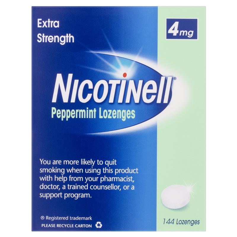 Load image into Gallery viewer, Nicotinell Lozenges Mint 4mg 144 Exclusive Size
