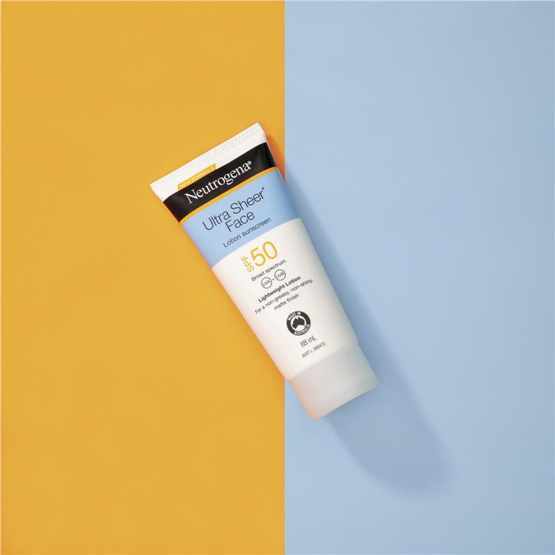 Load image into Gallery viewer, Neutrogena Ultra Sheer Face Lotion Sunscreen SPF 50 88ml
