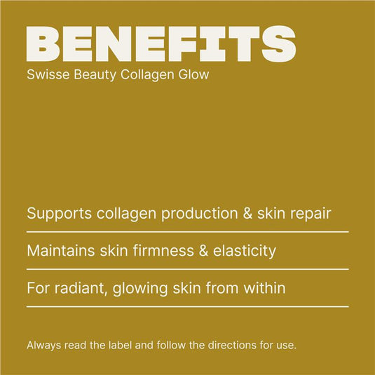 Swisse Beauty Collagen Glow With Collagen Peptides 60 Tablets