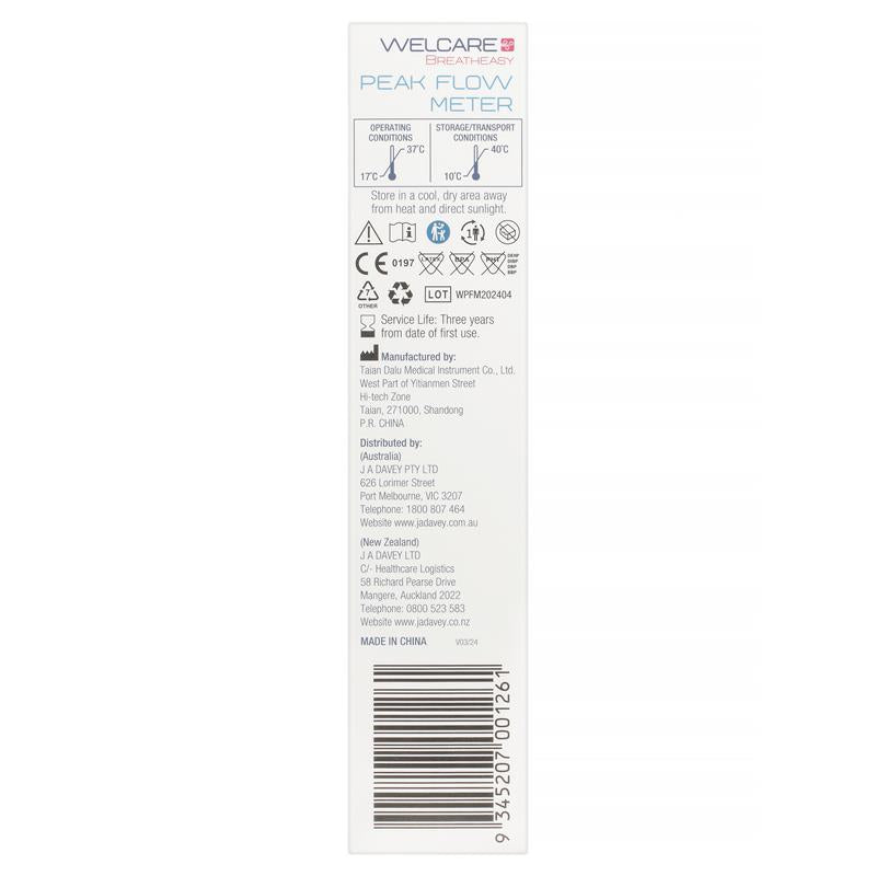 Load image into Gallery viewer, Welcare Peak Flow Meter
