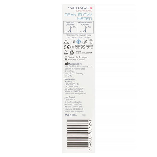 Welcare Peak Flow Meter