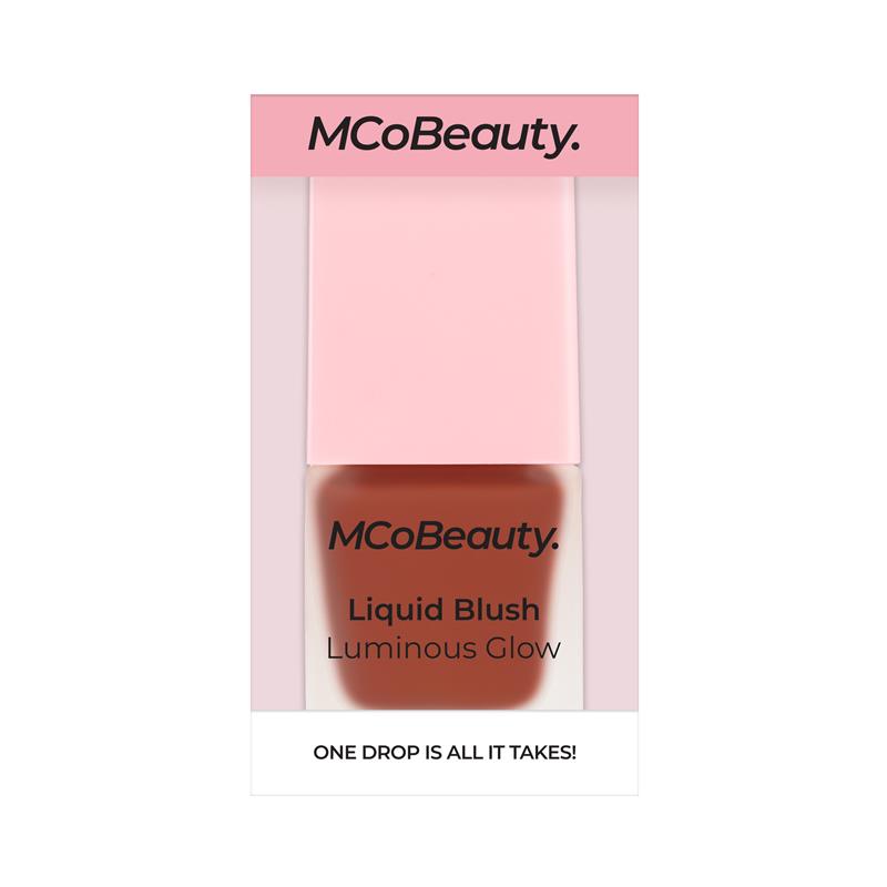 Load image into Gallery viewer, MCoBeauty Liquid Blush Luminous Glow Bella Vita Dusty Rose

