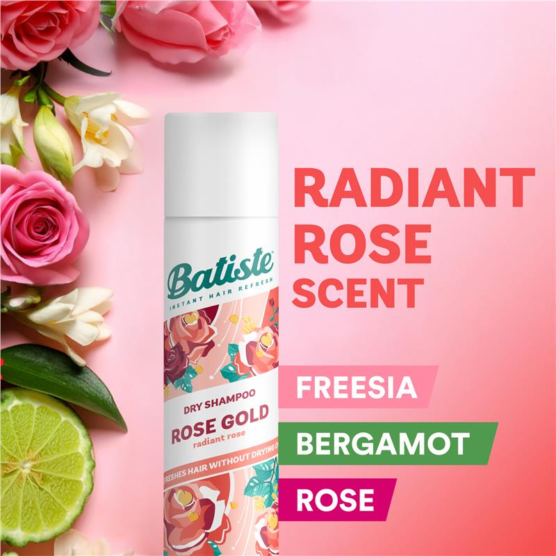 Load image into Gallery viewer, Batiste Rose Gold Dry Shampoo 200ml
