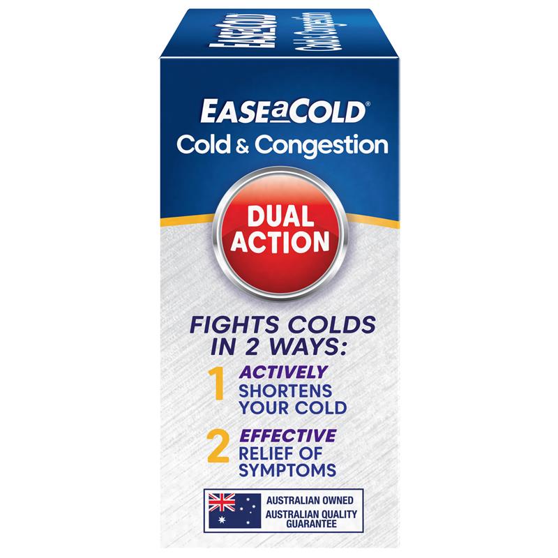 Load image into Gallery viewer, Ease a Cold Cold &amp; Congestion Day &amp; Night 30 Capsules
