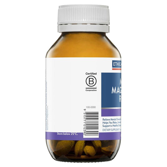 Ethical Nutrients Mega Magnesium Relax 60 Tablets