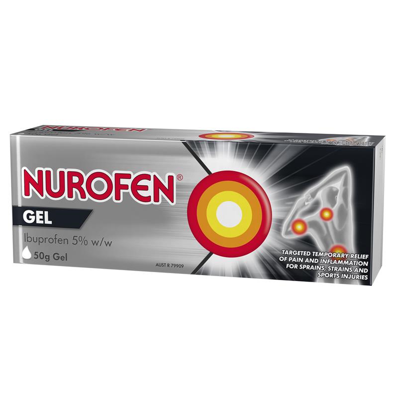 Load image into Gallery viewer, Nurofen Pain and Inflammation Relief Gel 5% Ibuprofen 50g
