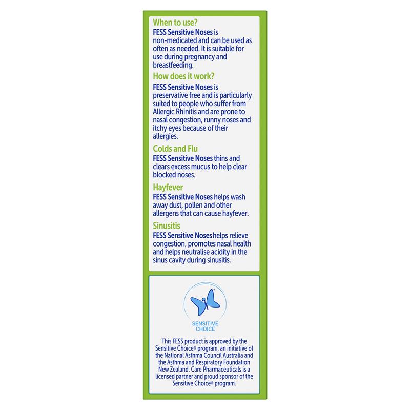 Load image into Gallery viewer, Fess Sensitive Noses Seawater Nasal Spray 30ml
