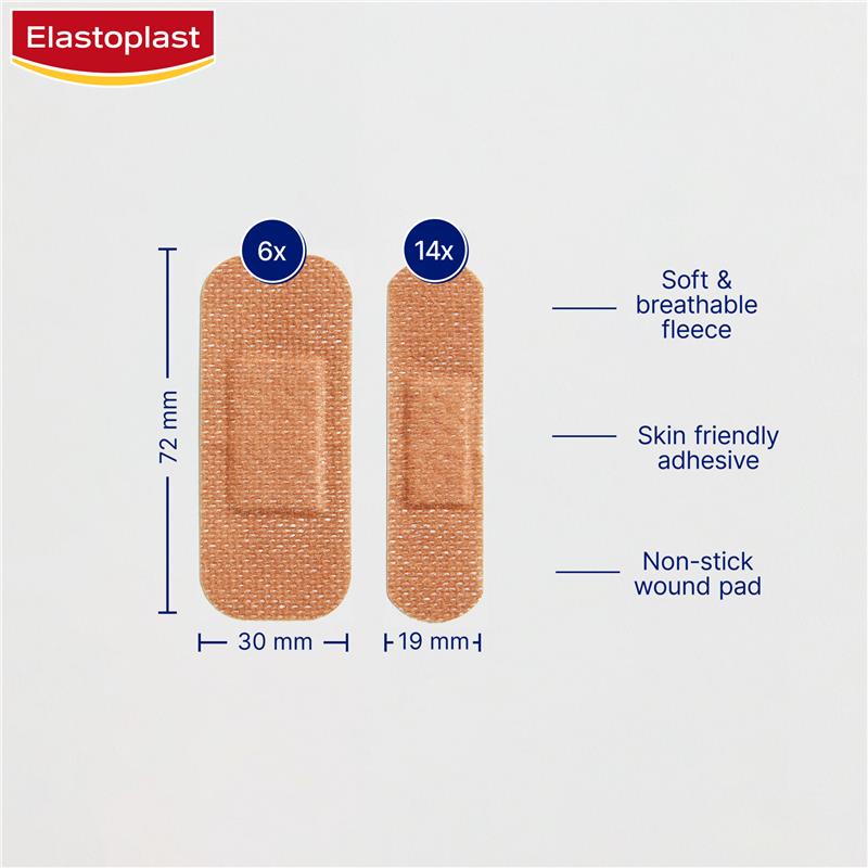 Load image into Gallery viewer, Elastoplast Sensitive Skin Tone Plasters 20 Medium

