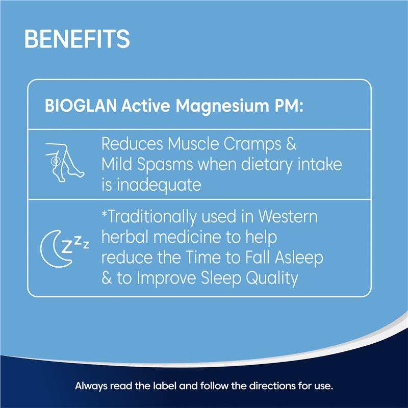 Load image into Gallery viewer, Bioglan Active Magnesium PM 60 Tablets
