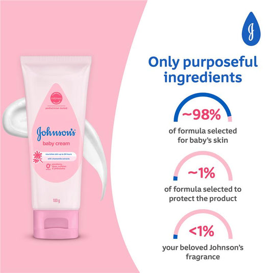 Johnsons Baby Moisturising Cream Tube 100g