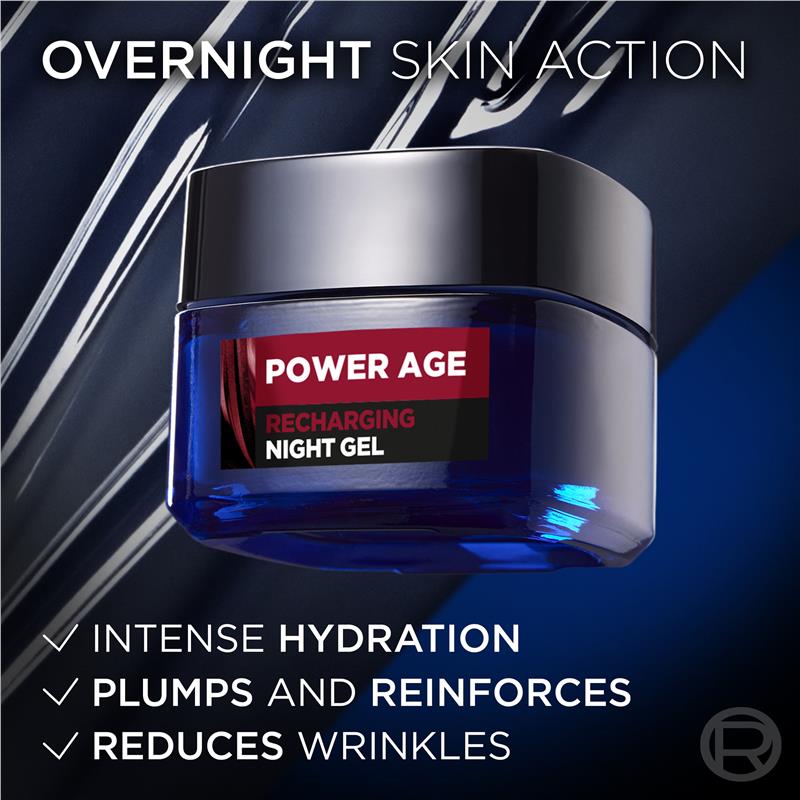 Load image into Gallery viewer, L'Oreal Men Expert Power Age Night Gel 50ml
