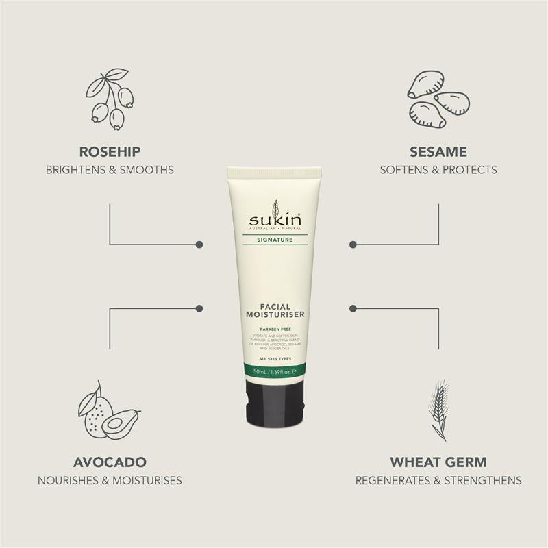 Load image into Gallery viewer, Sukin Signature Facial Moisturiser 50ml
