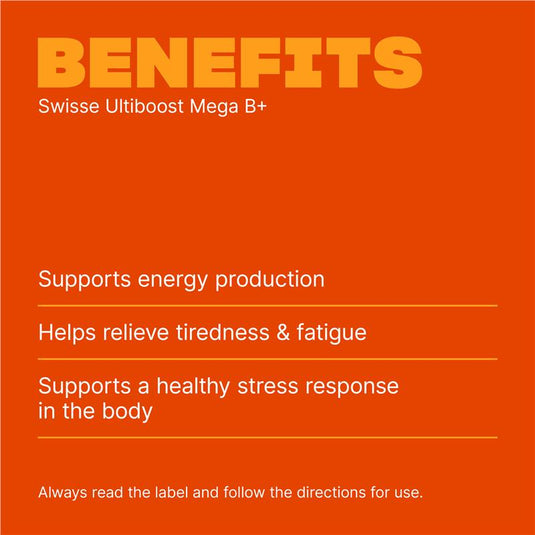 Swisse Mega B + 120 Tablets