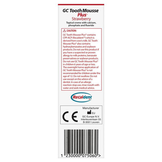 GC Tooth Mousse Plus Strawberry 40g