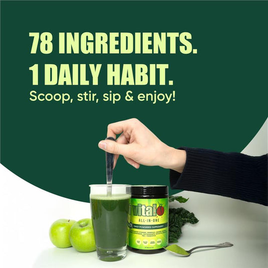 Vital All In One Lemon & Ginger Powder 120g