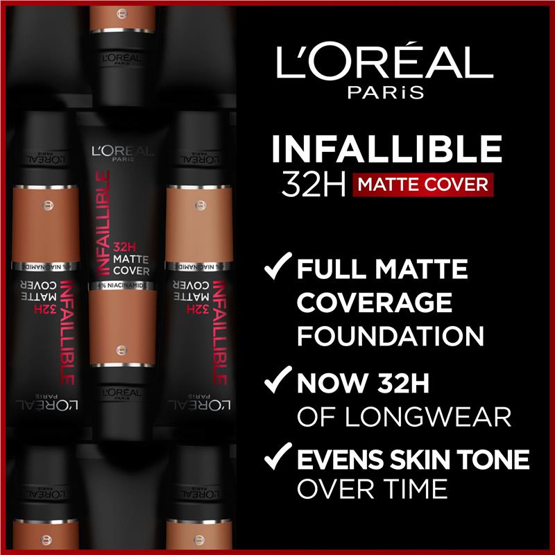 Load image into Gallery viewer, L'Oreal Paris Infallible 32H Matte Cover 4% Niacinamide 175
