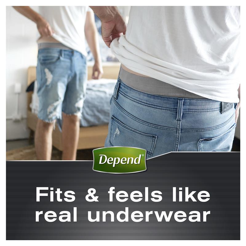 Load image into Gallery viewer, Depend Men Real Fit Underwear Large 8 Pack
