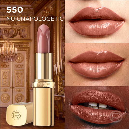 L'Oreal Paris Color Riche Classic Satin Lipstick 550 Unapologetic