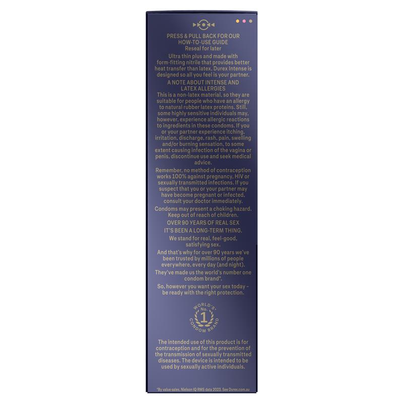 Load image into Gallery viewer, Durex Intense Regular Condom 10 Pack

