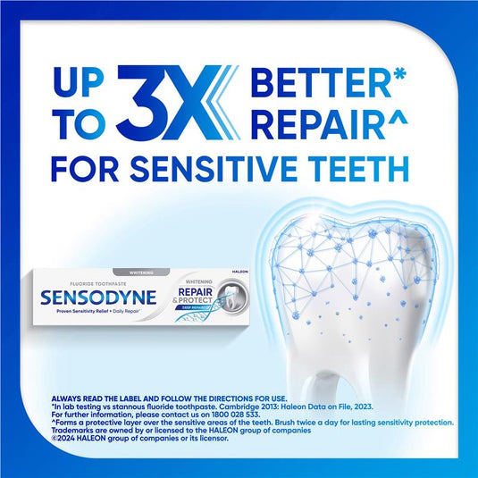 Sensodyne Sensitive Teeth Pain Repair & Protect Whitening Toothpaste 100g