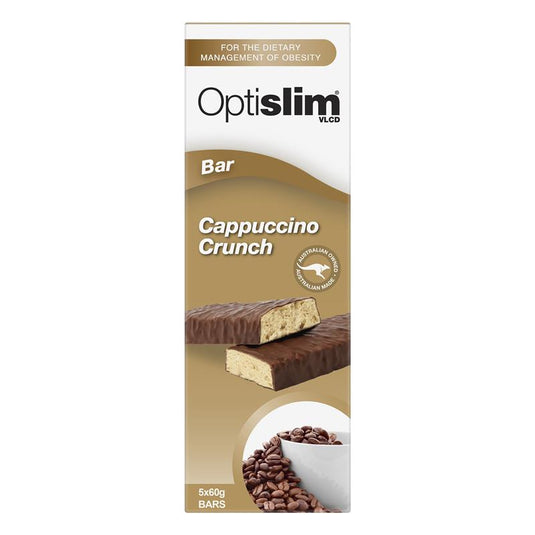 Optislim VLCD Bar Cappuccino Crunch 5 Pack