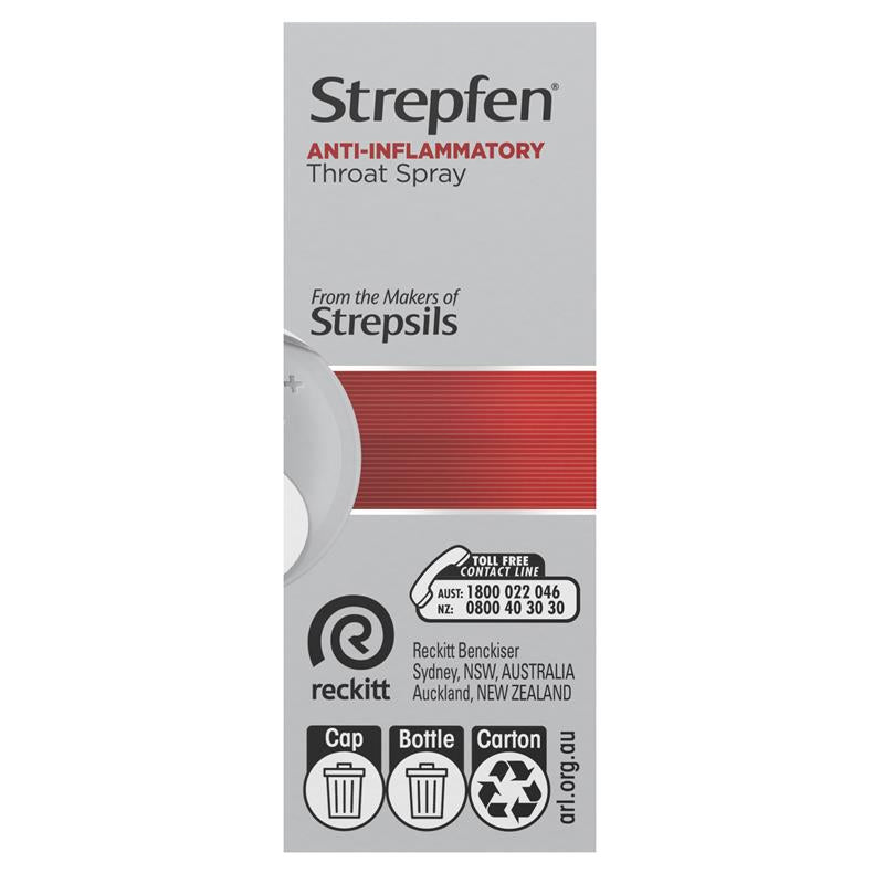 Load image into Gallery viewer, Strepfen Anti-Inflammatory Throat Spray Cherry &amp; Mint Flavour 15ml
