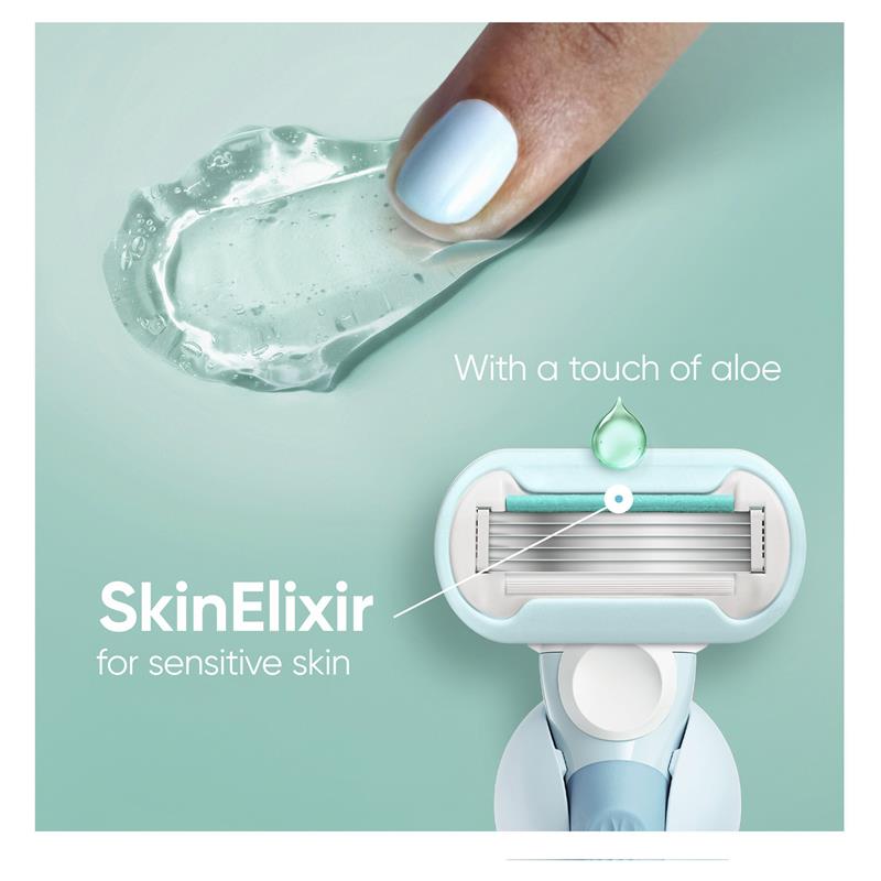 Load image into Gallery viewer, Gillette Venus Extra Smooth Sensitive Blades 8 Pack Refill
