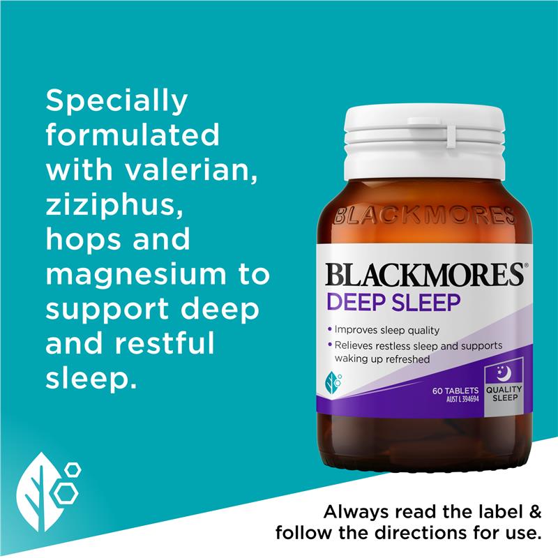 Load image into Gallery viewer, Blackmores Deep Sleep 60 Tablets
