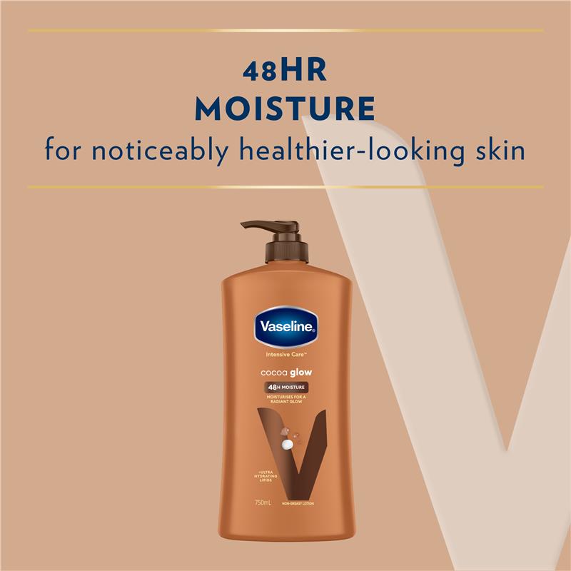 Load image into Gallery viewer, Vaseline Intensive Care Body Lotion Cocoa Glow 750ml
