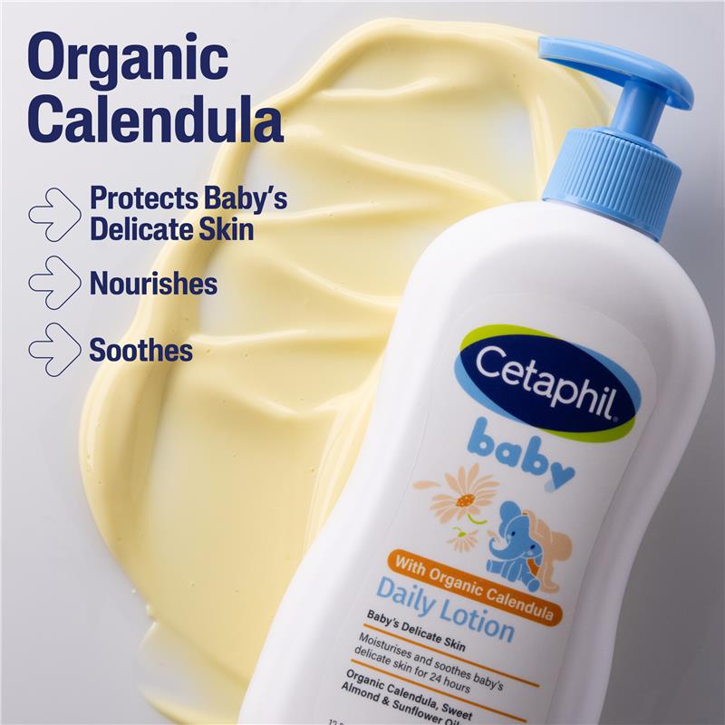 Load image into Gallery viewer, Cetaphil Baby Calendula Daily Lotion 400ml
