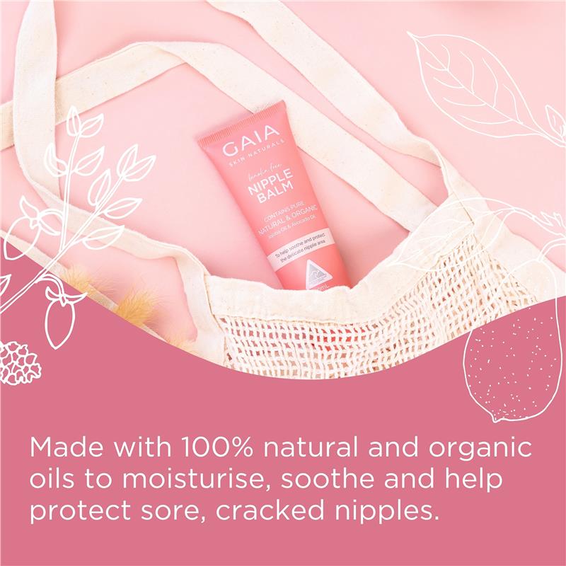 Load image into Gallery viewer, GAIA Skin Naturals Pregnancy Nipple Balm 40mL

