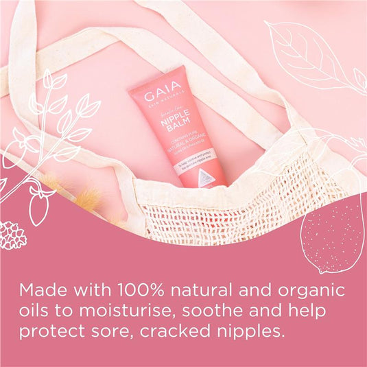 GAIA Skin Naturals Pregnancy Nipple Balm 40mL