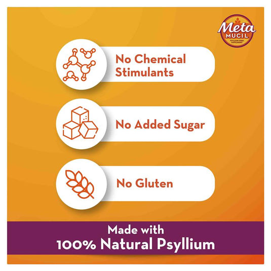 Metamucil Fibre Supplement Orange 48 Dose 528g