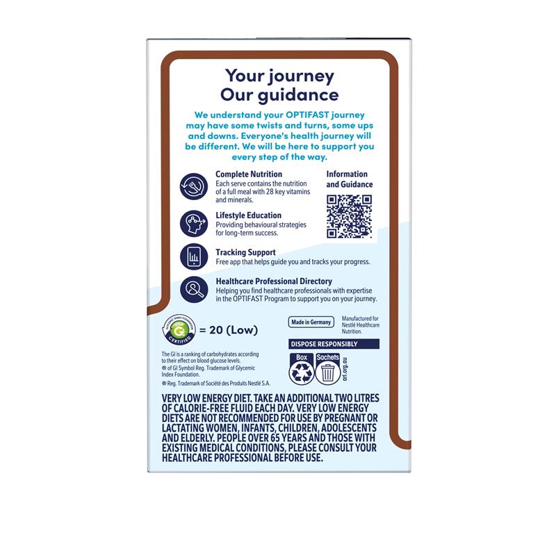 Load image into Gallery viewer, Optifast VLCD Dessert Chocolate 8 x 53g
