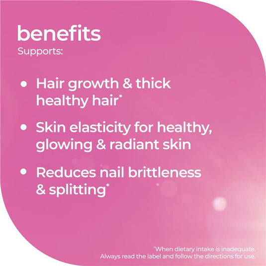 Nature's Way High Strength Adult Vita Gummies Hair Skin Nails 60 Pastilles