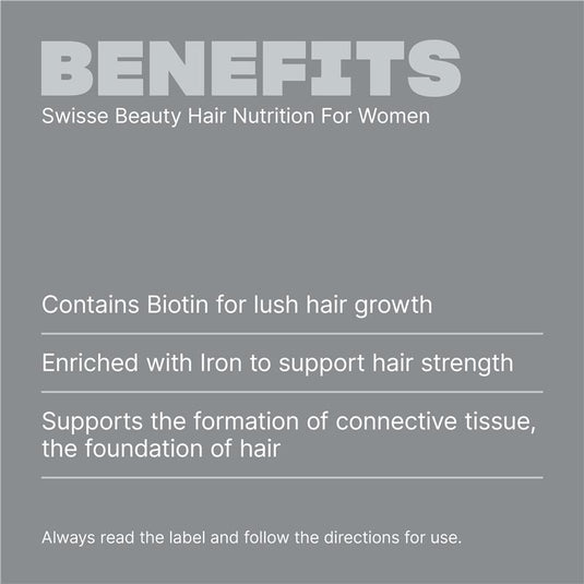 Swisse Hair Nutrition For Women 60 Capsules