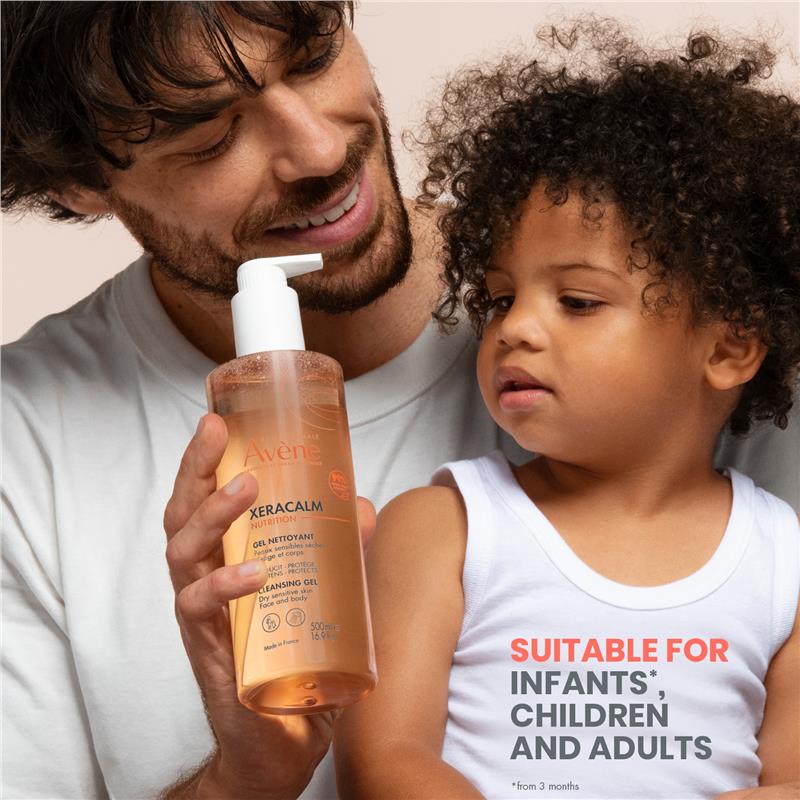 Load image into Gallery viewer, Avene Xeracalm Nutrition Cleansing Gel 500ml
