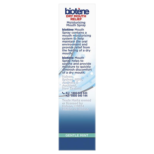 Biotene Dry Mouth Relief Spray Gentle Mint 50ml