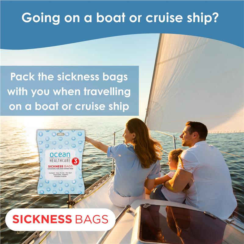 Load image into Gallery viewer, Ocean Sickness Bags 3 Pack
