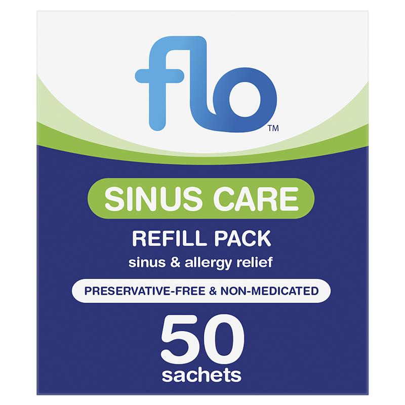 Load image into Gallery viewer, FLO Sinus Care Refill Pack 50 Sachets
