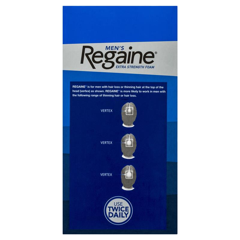 Load image into Gallery viewer, Regaine Mens 5% Minoxidil Foam Hair Regrowth Treatment 4 x 60g
